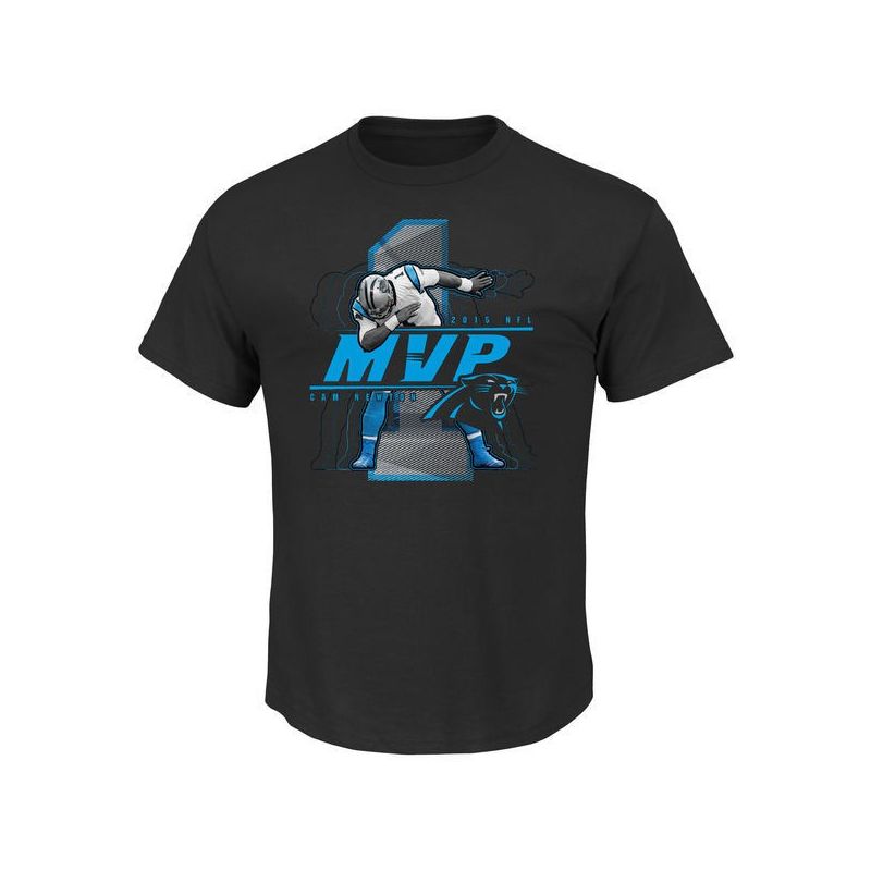 Cheap Cam Newton Panthers T-Shirt From China Black 2015 NFL Honors MVP
