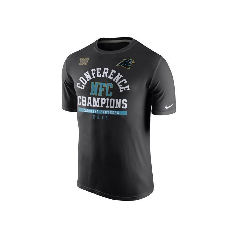 Cheap Panthers T-Shirt From China Black 2015 NFC Conference Champions Arch Legend