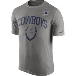 Cheap Cowboys T-Shirt From China Gray Legend Icon Performance