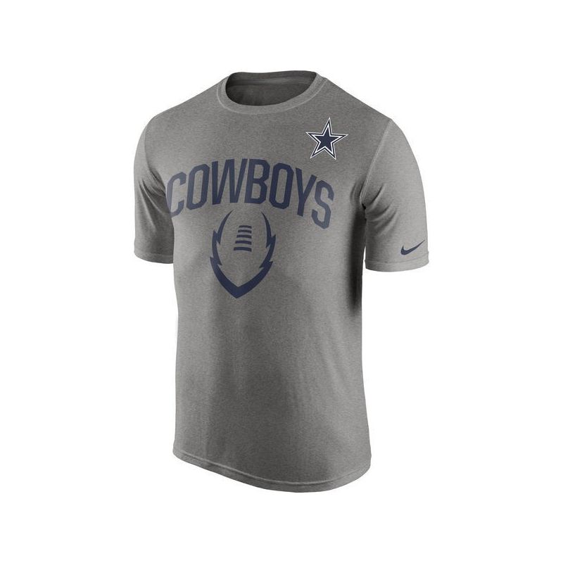 Cheap Cowboys T-Shirt From China Gray Legend Icon Performance