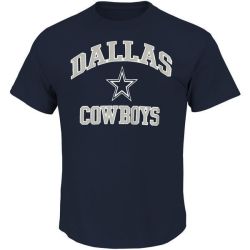 Cheap Cowboys T-Shirt From China Navy Heart & Soul III
