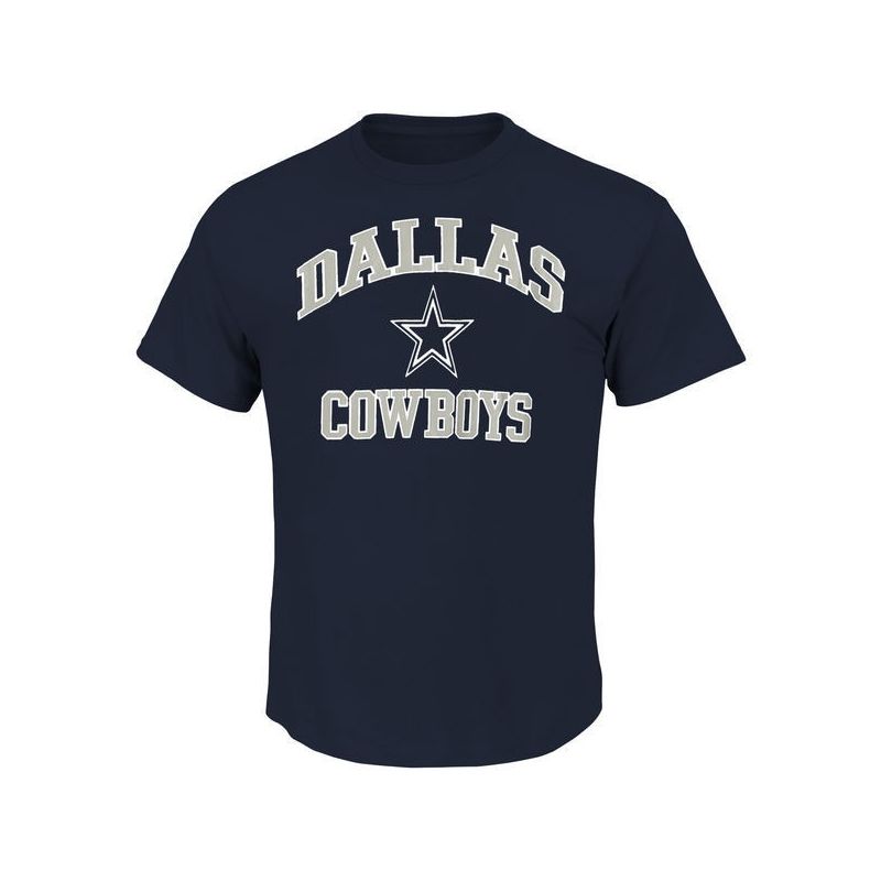 Cheap Cowboys T-Shirt From China Navy Heart & Soul III