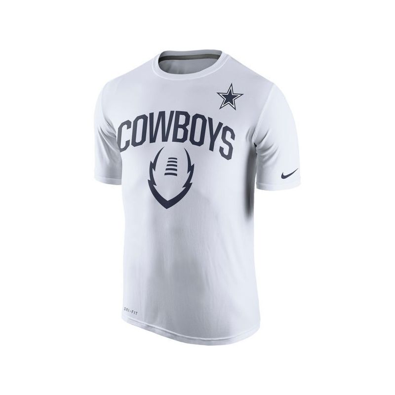 Cheap Cowboys T-Shirt From China White Legend Icon Performance