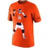Cheap Peyton Manning Broncos T-Shirt From China Orange Silhouette