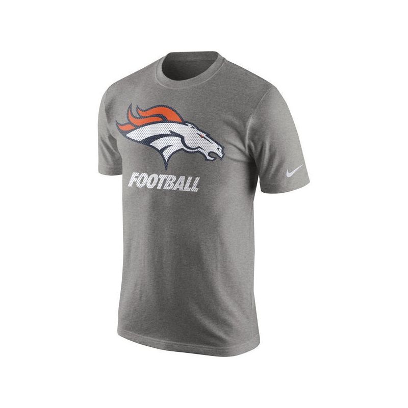 Cheap Broncos T-Shirt From China Gray