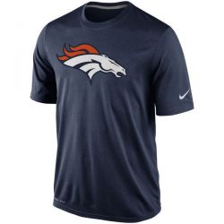 Cheap Broncos T-Shirt From China Navy Legend Logo Essential 2 Performance
