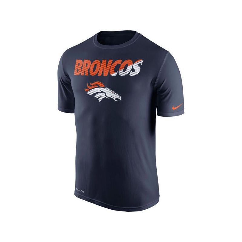 Cheap Broncos T-Shirt From China Navy Legend Staff Practice Performance