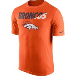 Cheap Broncos T-Shirt From China Orange Legend Staff Practice Performance