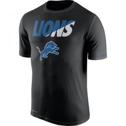 Cheap Lions T-Shirt From China Black Legend Staff Practice Performance