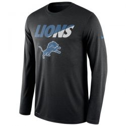 Cheap Lions T-Shirt From China Black Long sleeve Legend Staff Practice Performance