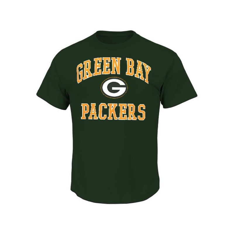 Cheap Packers T-Shirt From China Green Heart & Soul III