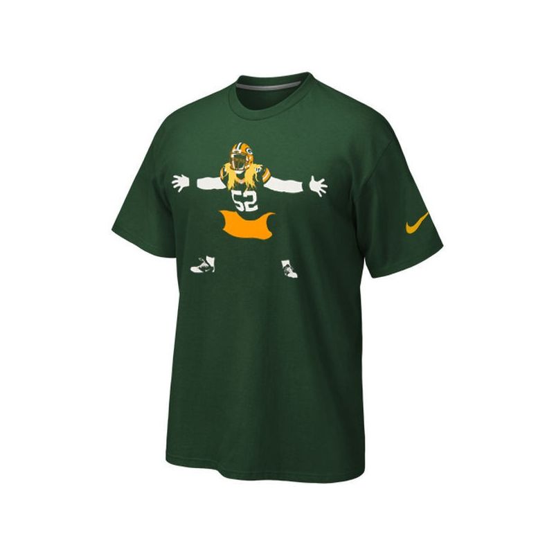 Cheap Packers T-Shirt From China Green Silhouette