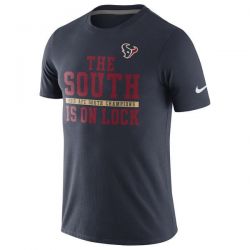 Cheap Texans T-Shirt From China Navy 2015 AFC South Division Champions
