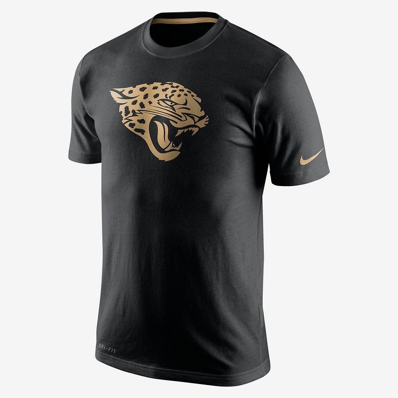 Cheap Jaguars T-Shirt From China Black Championship Drive Gold Collection Performance