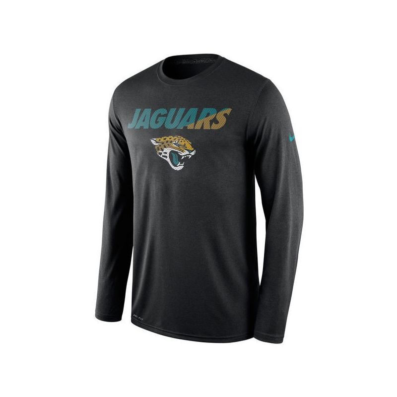 Cheap Jaguars T-Shirt From China Black Long sleeve Legend Staff Practice Performance