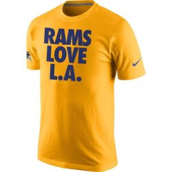 Cheap Rams T-Shirt From China Gold Rams Love