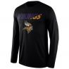 Cheap Vikings T-Shirt From China Black Long sleeve Legend Staff Practice Performance
