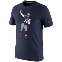 Cheap Patriots T-Shirt From China Navy Silhouette
