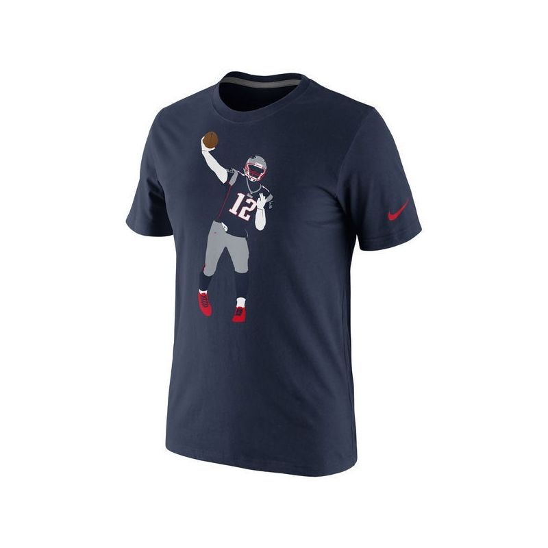 Cheap Patriots T-Shirt From China Navy Silhouette