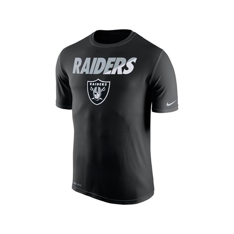 Cheap Raiders T-Shirt From China Black Legend Staff Practice Performance