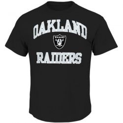 Cheap Raiders T-Shirt From China Black Heart & Soul III