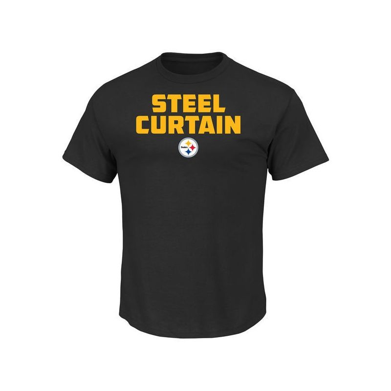 Cheap Steelers T-Shirt From China Black Hot Phrase