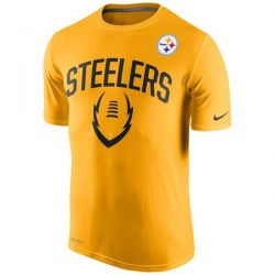 Cheap Steelers T-Shirt From China Gold Legend Icon Performance