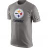 Cheap Steelers T-Shirt From China Gray