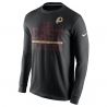 Cheap Redskins T-Shirt From China Black Long sleeves 2015 NFC East Division Champions