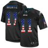 Cheap Carson Wentz Eagles Jersey From China USA Flag Fashion #11