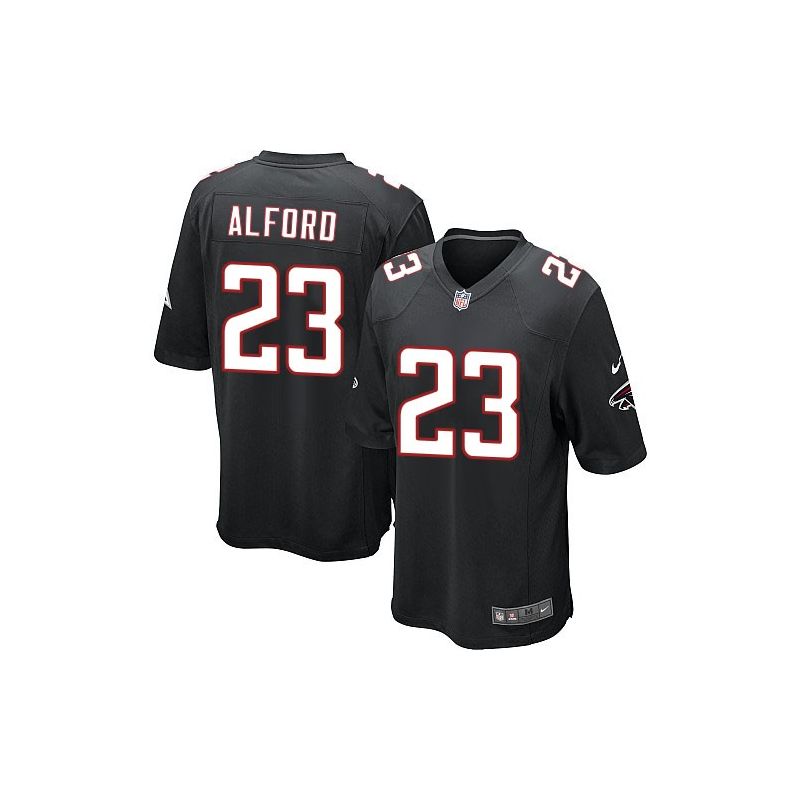 Cheap Robert Alford Falcons Youth Jersey From China Black Game #23