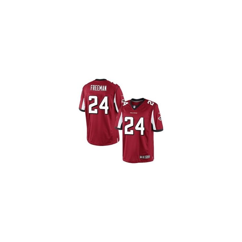 Cheap Devonta Freeman Falcons Youth Jersey From China Red Game #24
