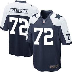Cheap Travis Frederick Cowboys Youth Jersey From China Blue thanksgiving Game #72