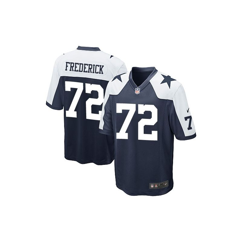 Cheap Travis Frederick Cowboys Youth Jersey From China Blue thanksgiving Game #72