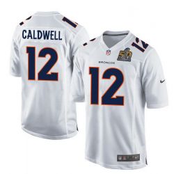 Cheap Andre Caldwell Broncos Youth Jersey From China White Super Bowl 50 game event Game #12