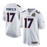 Cheap Brock Osweiler Broncos Youth Jersey From China White Super Bowl 50 game event Game #17
