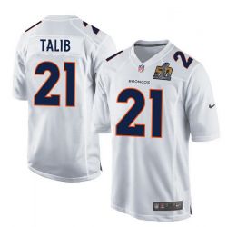 Cheap Aqib Talib Broncos Youth Jersey From China White Super Bowl 50 game event Game #21