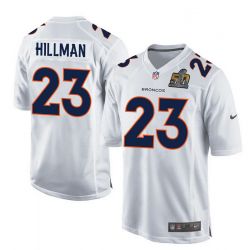 Cheap Ronnie Hillman Broncos Youth Jersey From China White Super Bowl 50 game event Game #23