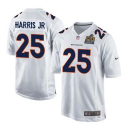 Cheap Chris Harris Jr Broncos Youth Jersey From China White Super Bowl 50 game event Game #25