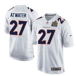 Cheap Steve Atwater Broncos Youth Jersey From China White Super Bowl 50 game event Game #27
