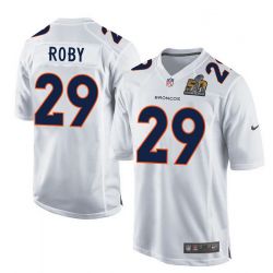 Cheap Bradley Roby Broncos Youth Jersey From China White Super Bowl 50 game event Game #29