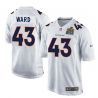 Cheap TJ Ward Broncos Youth Jersey From China White Super Bowl 50 game event Game #43