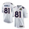 Cheap Owen Daniels Broncos Youth Jersey From China White Super Bowl 50 game event Game #81