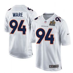 Cheap DeMarcus Ware Broncos Youth Jersey From China White Super Bowl 50 game event Game #94