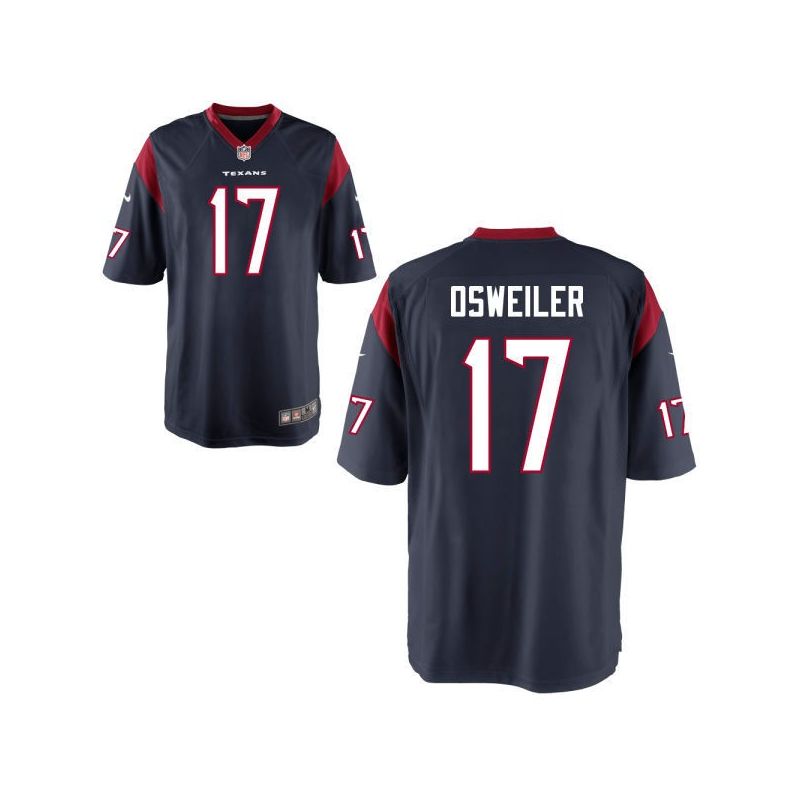 Cheap Brock Osweiler Texans Youth Jersey From China Blue Game #17