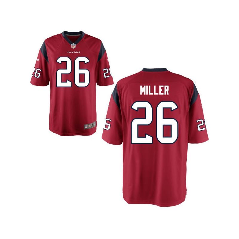 Cheap Braxton Miller Texans Youth Jersey From China Red Game #26