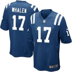 Cheap Griff Whalen Colts Youth Jersey From China Blue Game #17