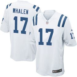 Cheap Griff Whalen Colts Youth Jersey From China White Game #17