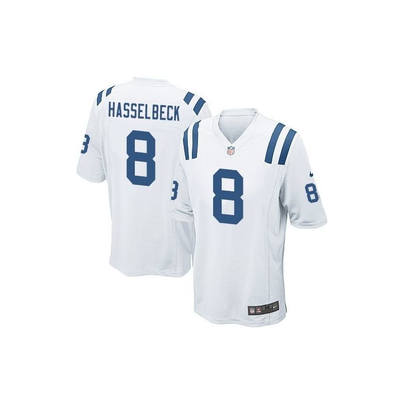 Cheap Matt Hasselbeck Colts Youth Jersey From China White Game #8