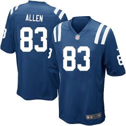 Cheap Dwayne Allen Colts Youth Jersey From China Blue Game #83